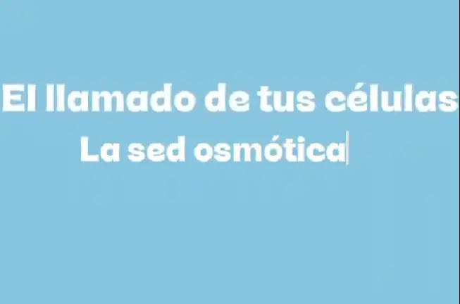 El llamado de tus células